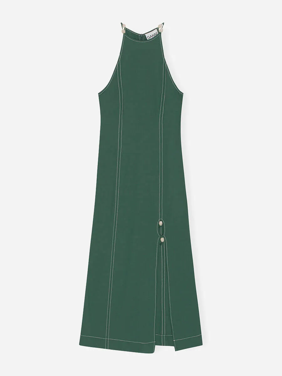Drapey Melange Maxi Dress