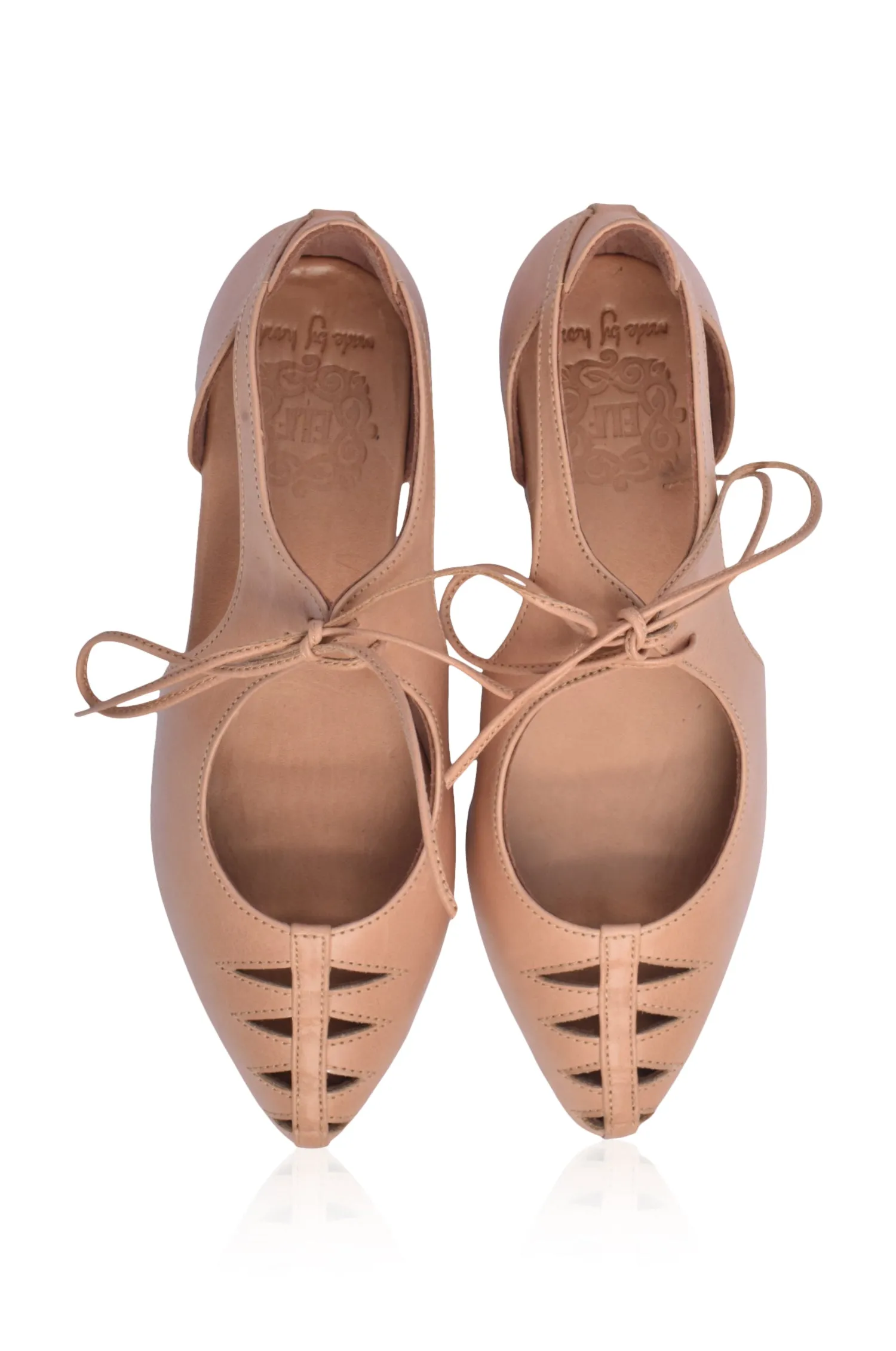 Eden Pointy Toe Ballet Flats (Sz. 8 & 9.5)