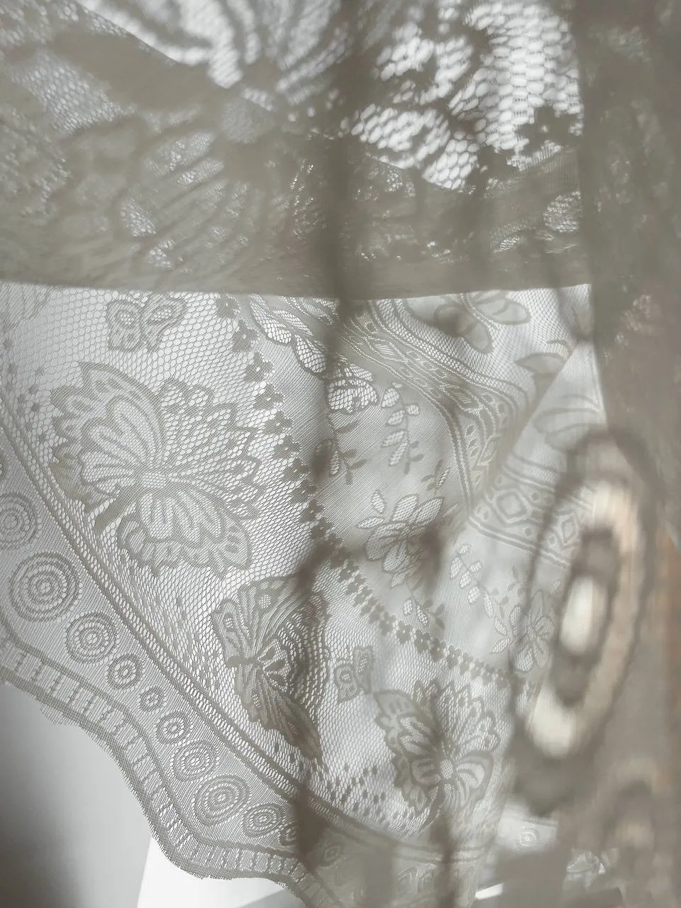 Elegant Lace Midi Dress with Spaghetti Straps