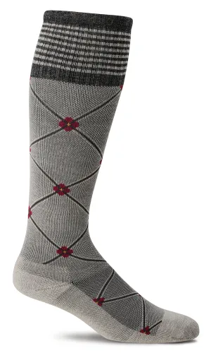 Elevation Knee-High Women - Oyster Firm Compression (20-30mmHG)