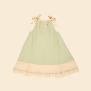 Emeline Sundress, Spearmint & Milk