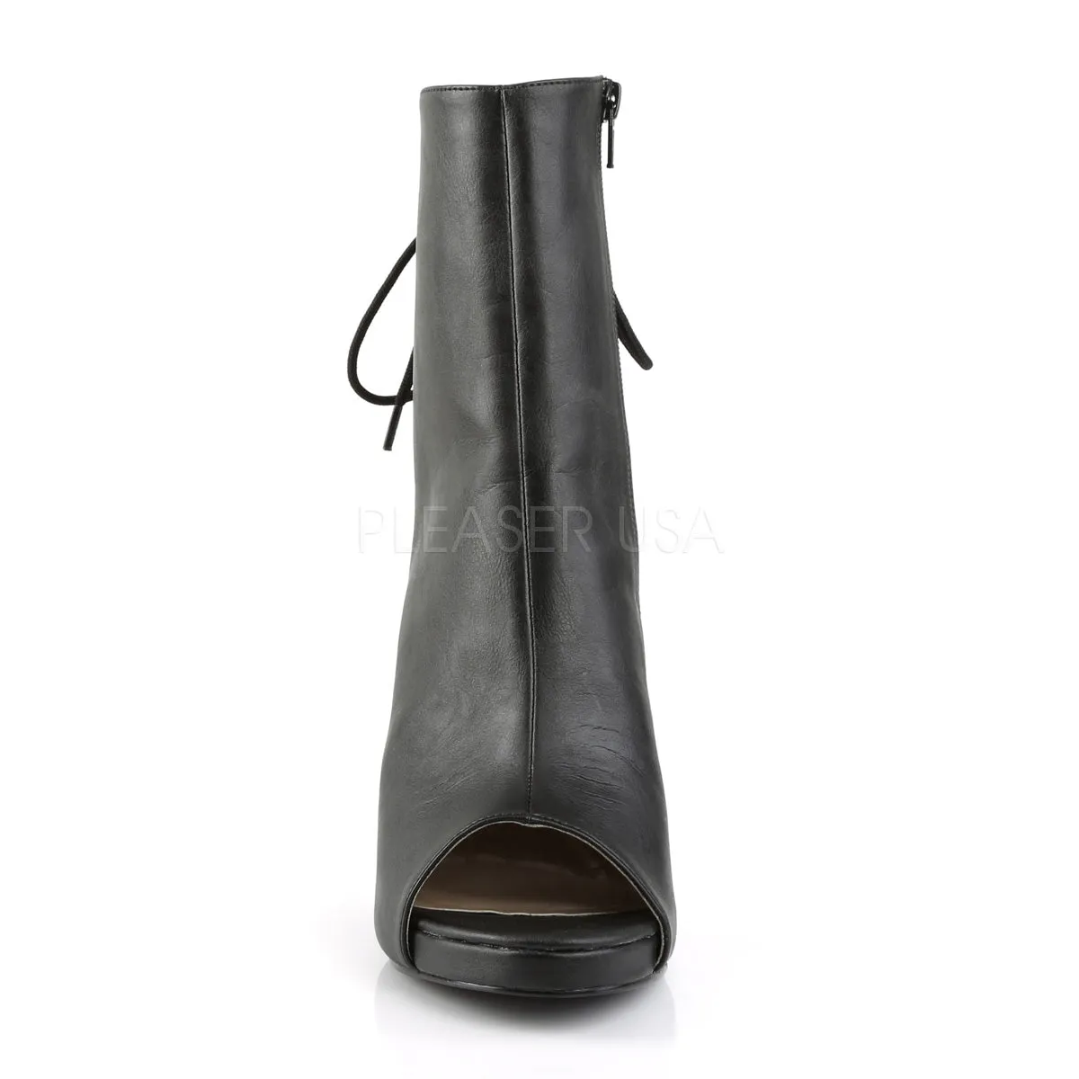 EVE-102  Black Faux Leather