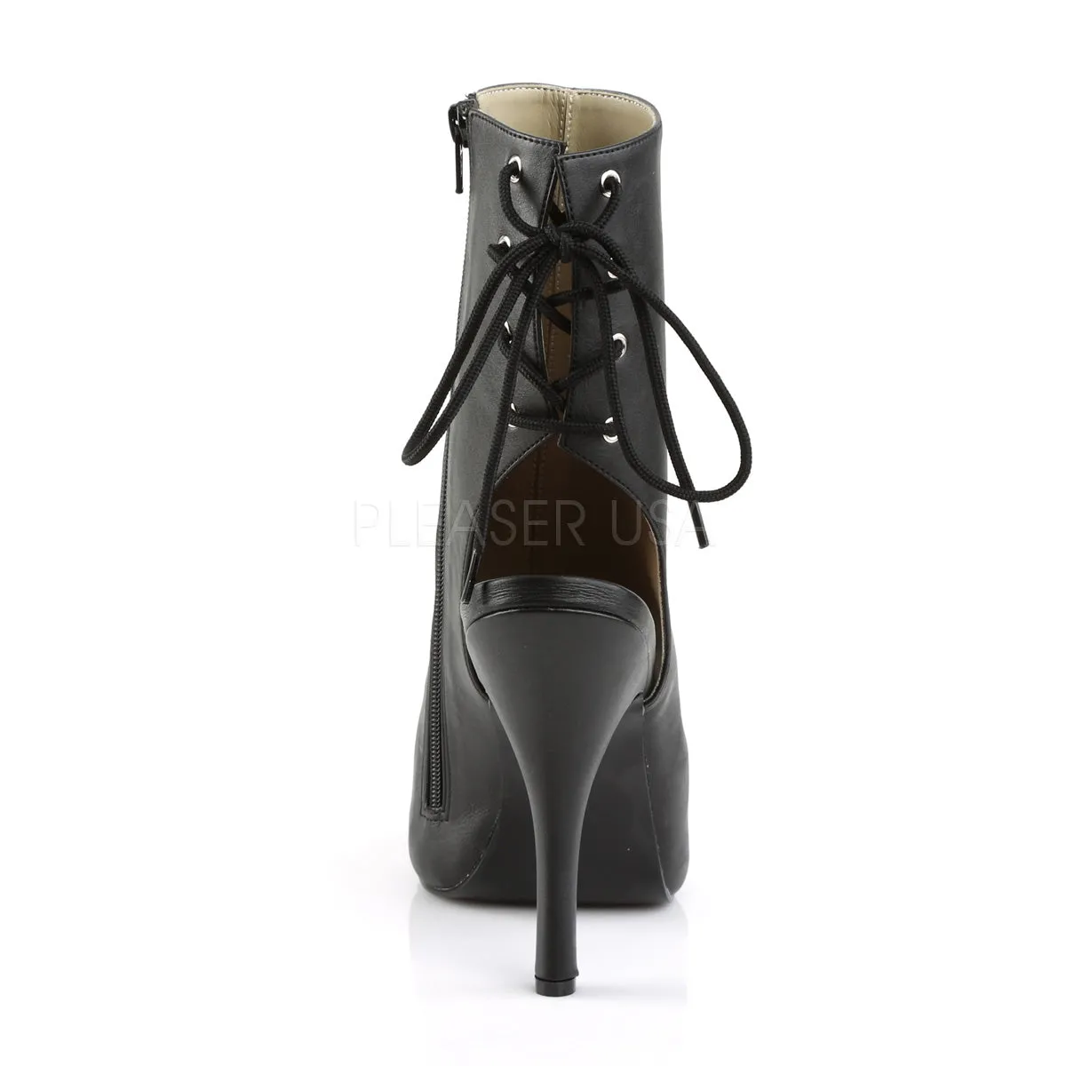 EVE-102  Black Faux Leather