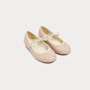 Eveline mary janes with bow and rhinestones
