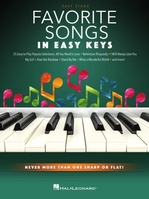 Favorite Songs In Easy Keys