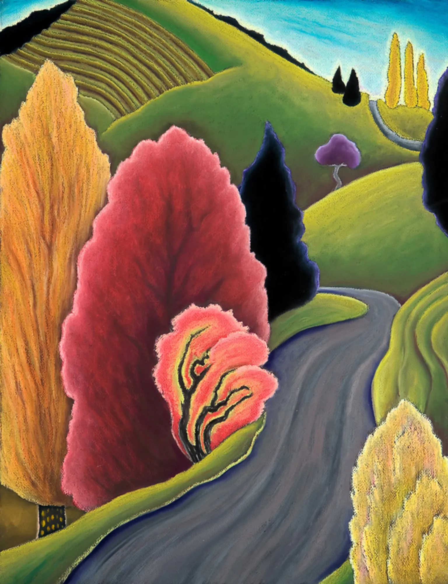 Fiery Shrub - Print 37/250