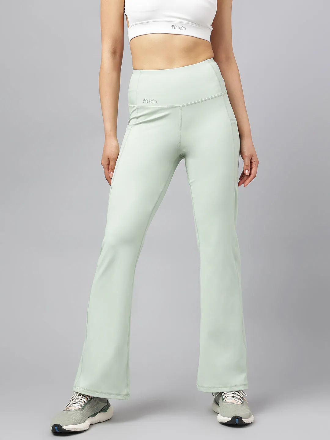 Fitkin high waist side pocket trackpants