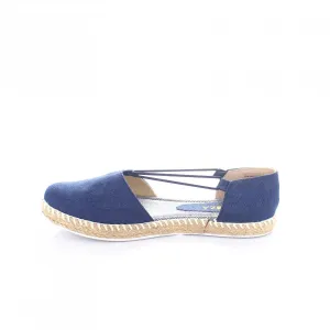 Flats Balerina Dama Yute Mezclilla