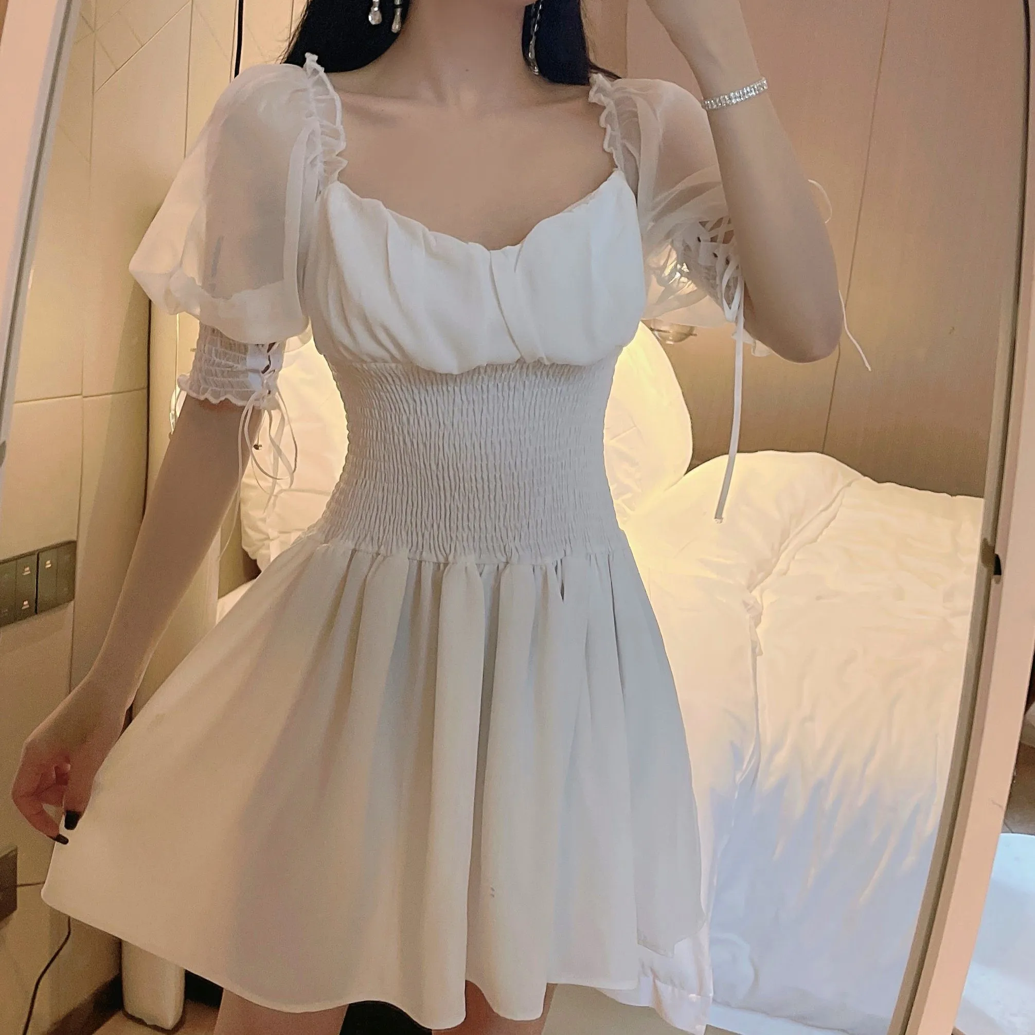 French Summer Slim Dress SD01162