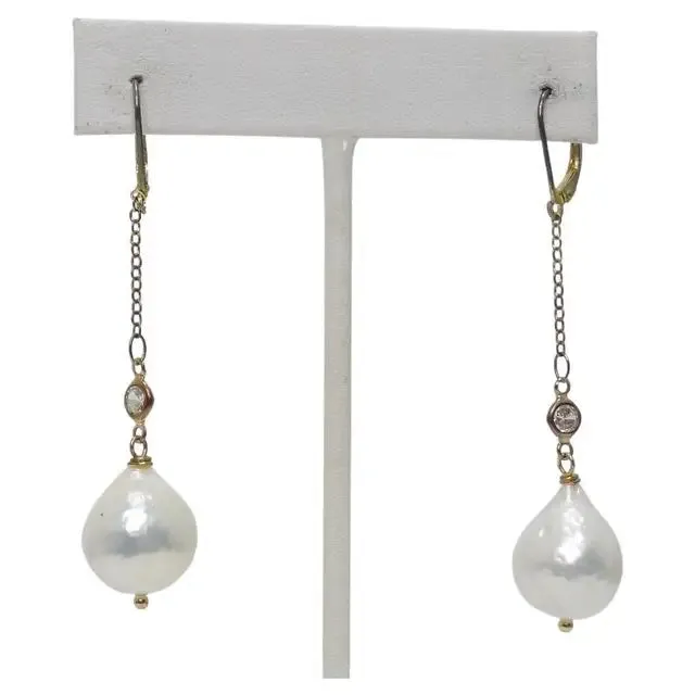Freshwater Pearl Drop Earrings