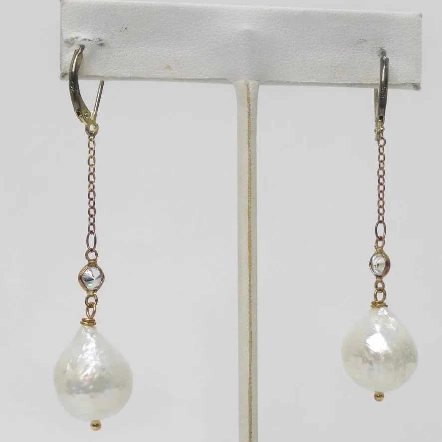 Freshwater Pearl Drop Earrings