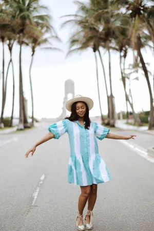 Frock It - Vertical Turquoise
