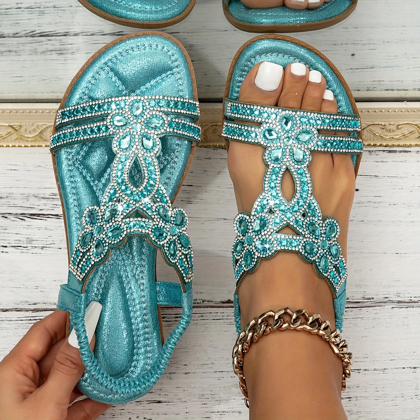 Geneva - Elegant and bohemian orthopedic sandals