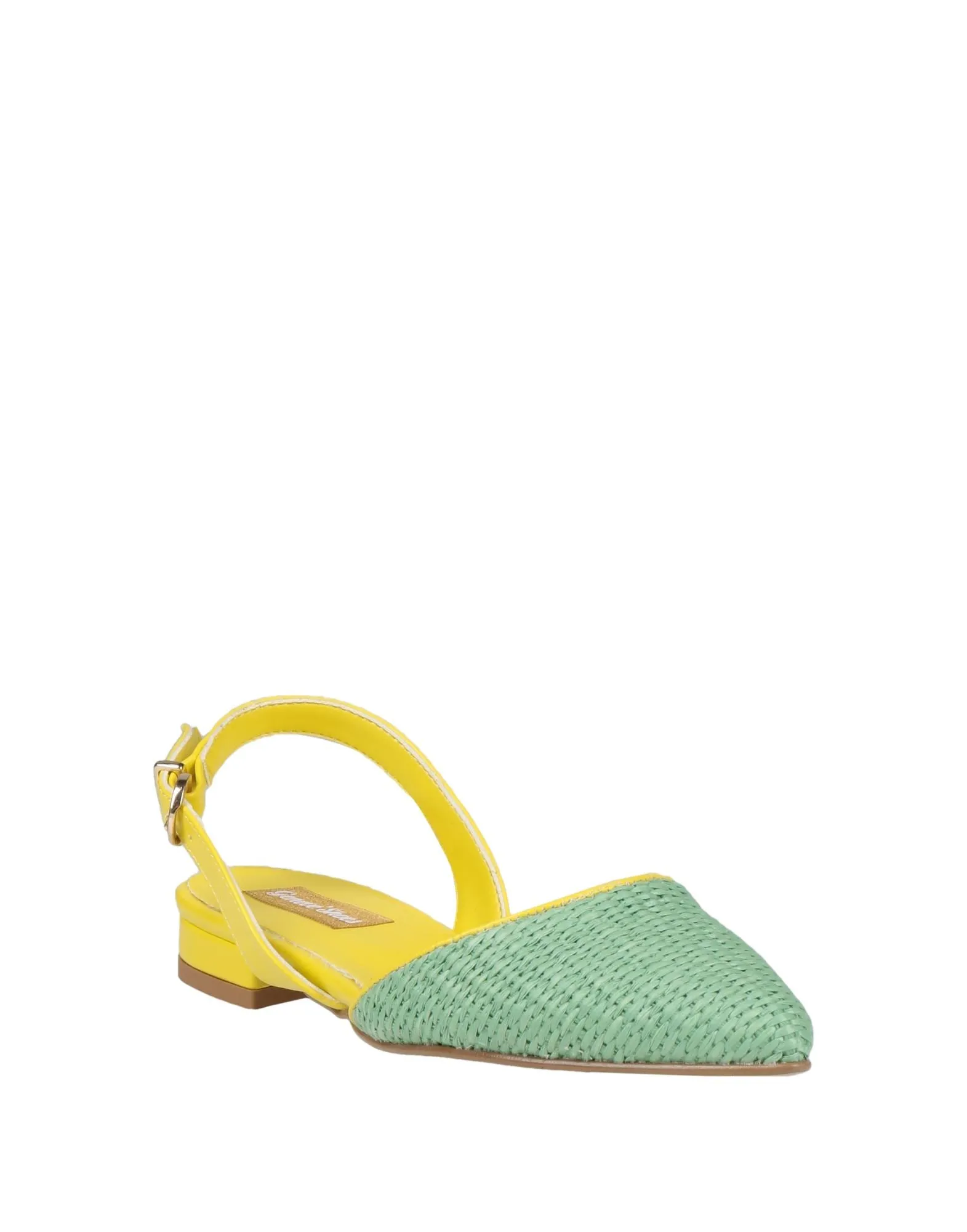 GENEVE Lime green Ballet flats (17393158CN) Woman