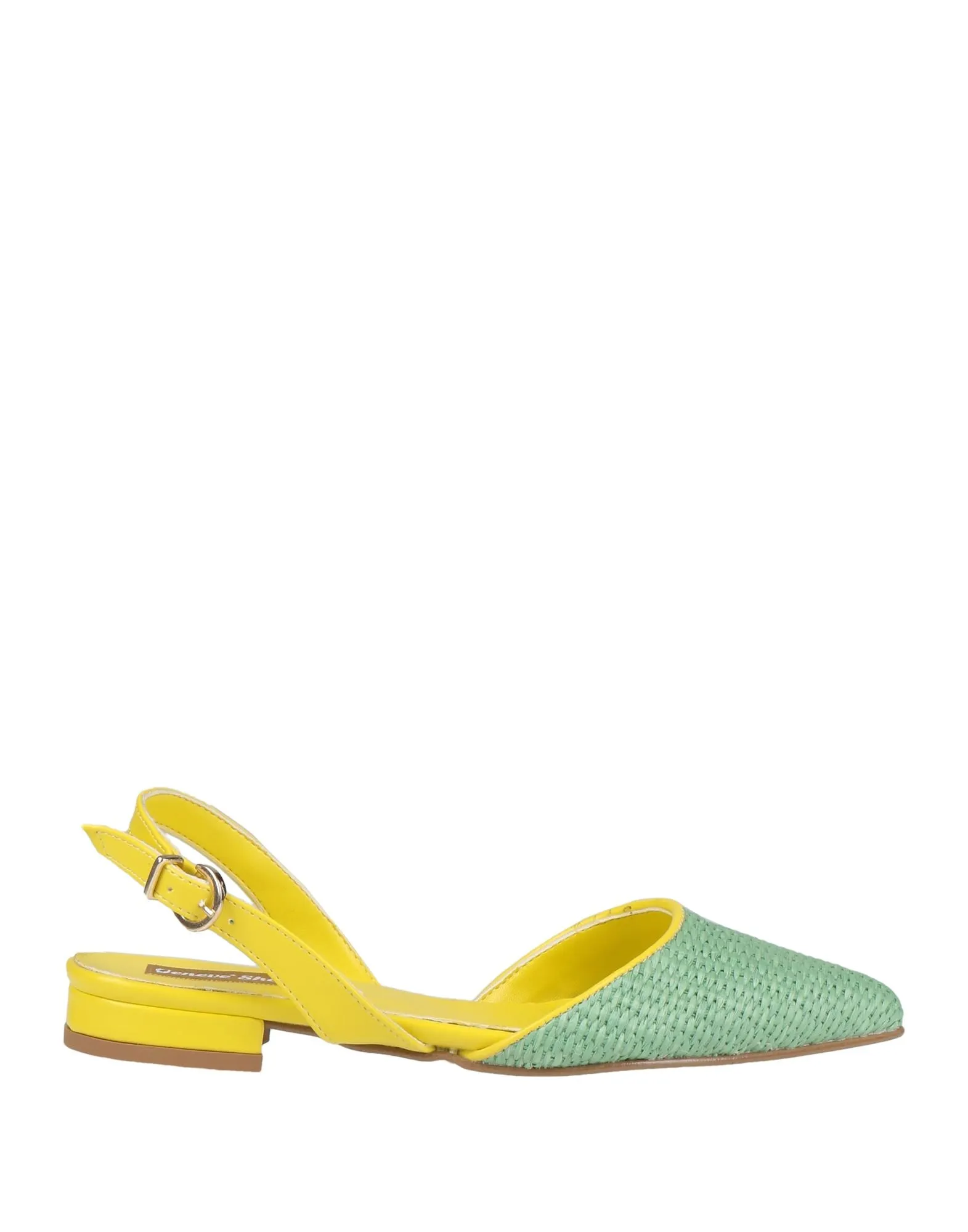 GENEVE Lime green Ballet flats (17393158CN) Woman