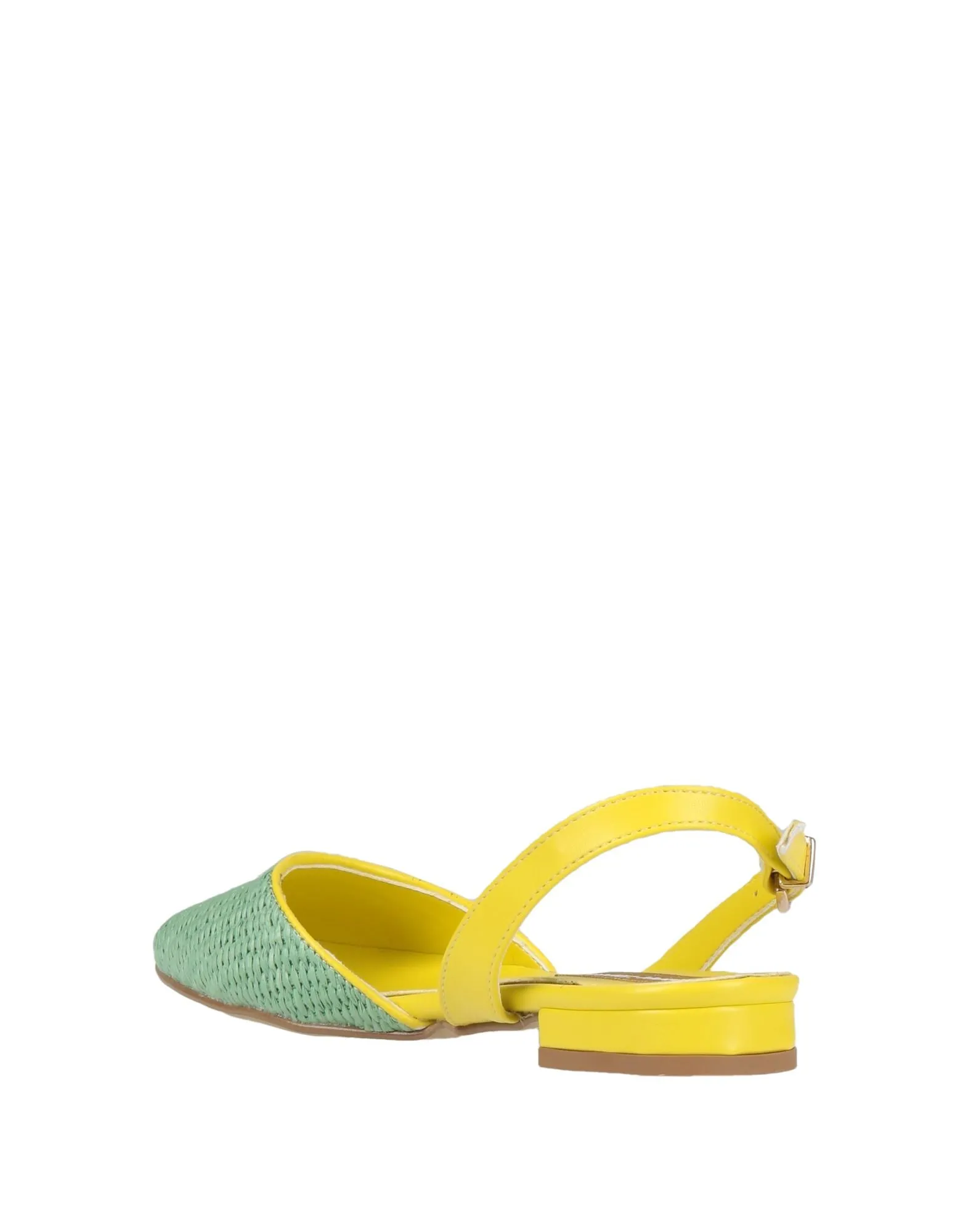 GENEVE Lime green Ballet flats (17393158CN) Woman