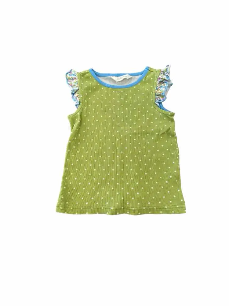 Girls Child Size 6 Matilda Jane* Green Print Tops
