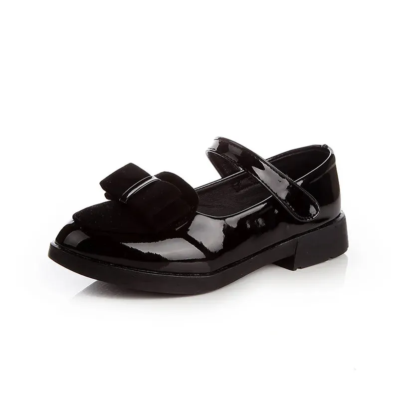 Girls Flats Children Princess Shoes With Bow-knot
