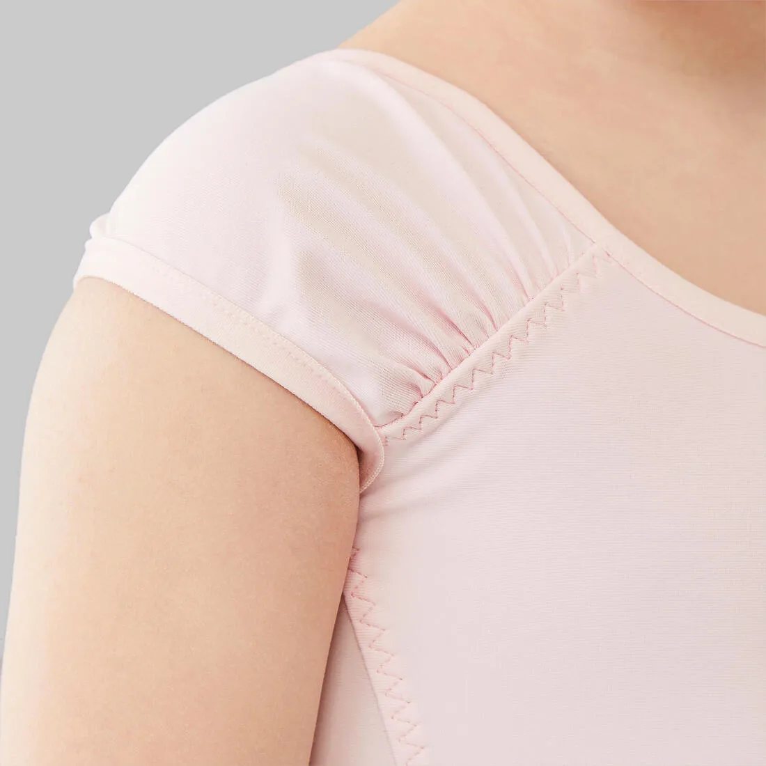 Girls' Short-Sleeved Ballet Leotard