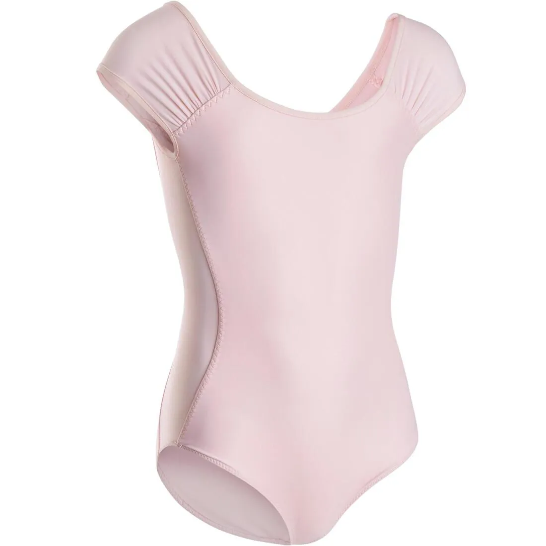 Girls' Short-Sleeved Ballet Leotard
