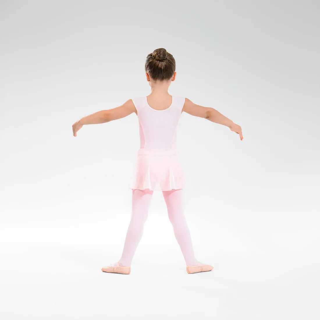 Girls' Short-Sleeved Ballet Leotard