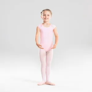 Girls' Short-Sleeved Ballet Leotard