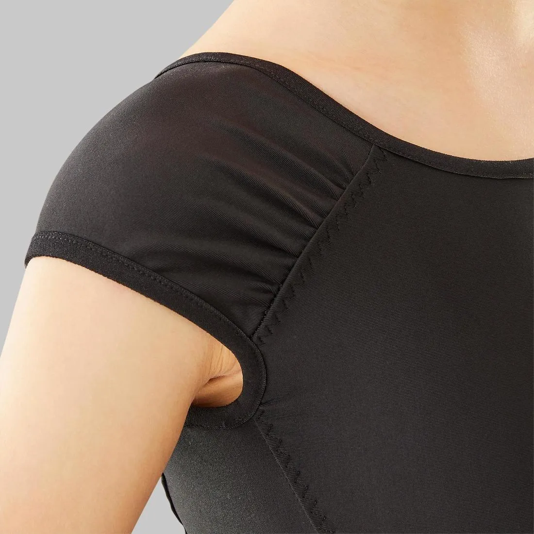 Girls' Short-Sleeved Ballet Leotard