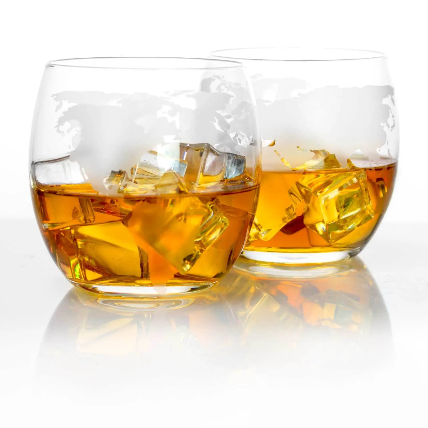 Globe Whiskey Glassware Set | 12 oz capacity