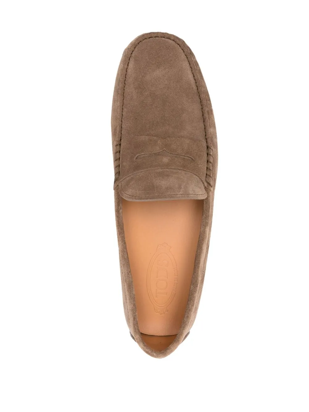Gommino suede leather loafers