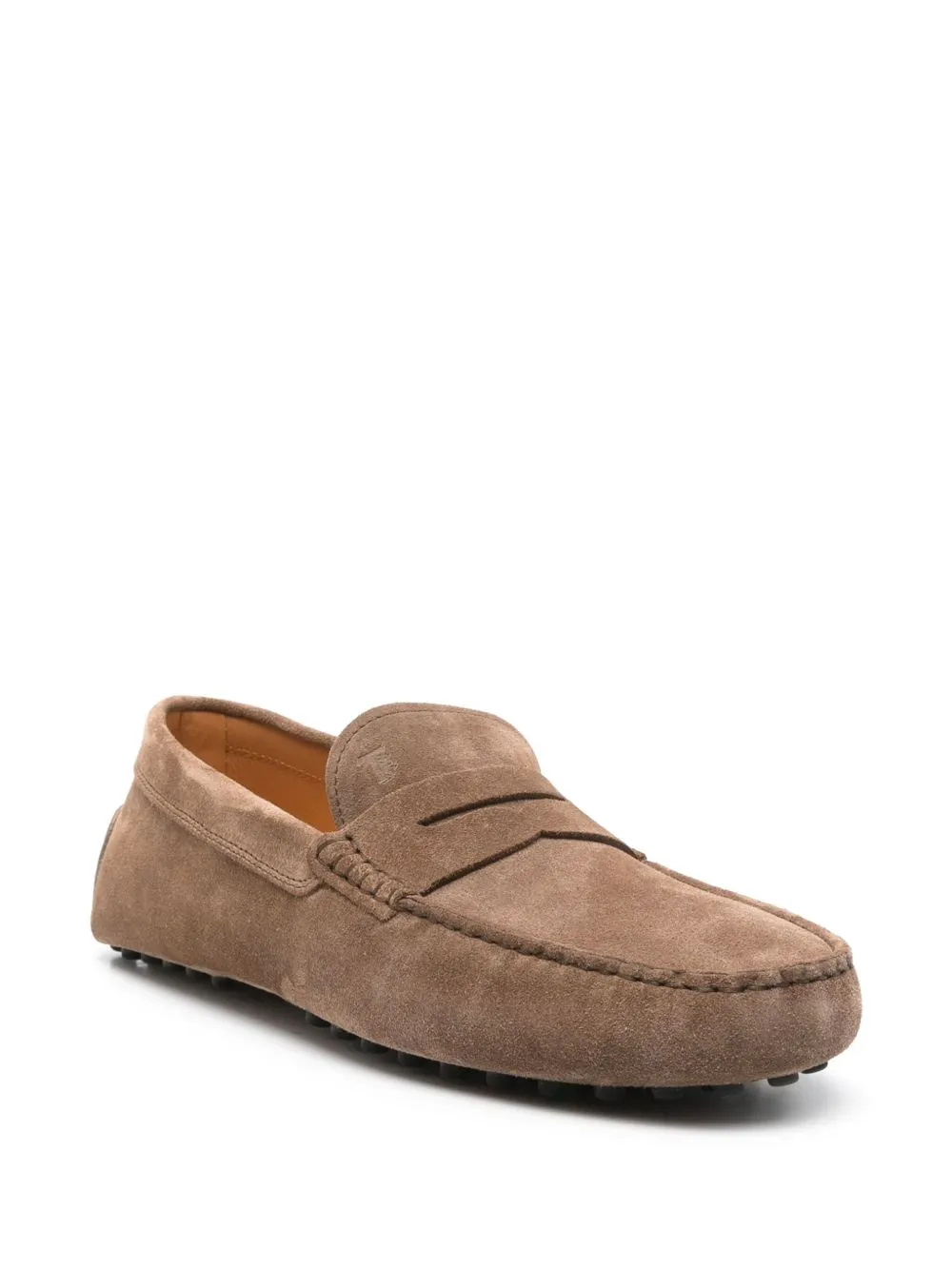 Gommino suede leather loafers