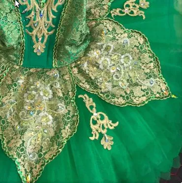Green Professional Tutu