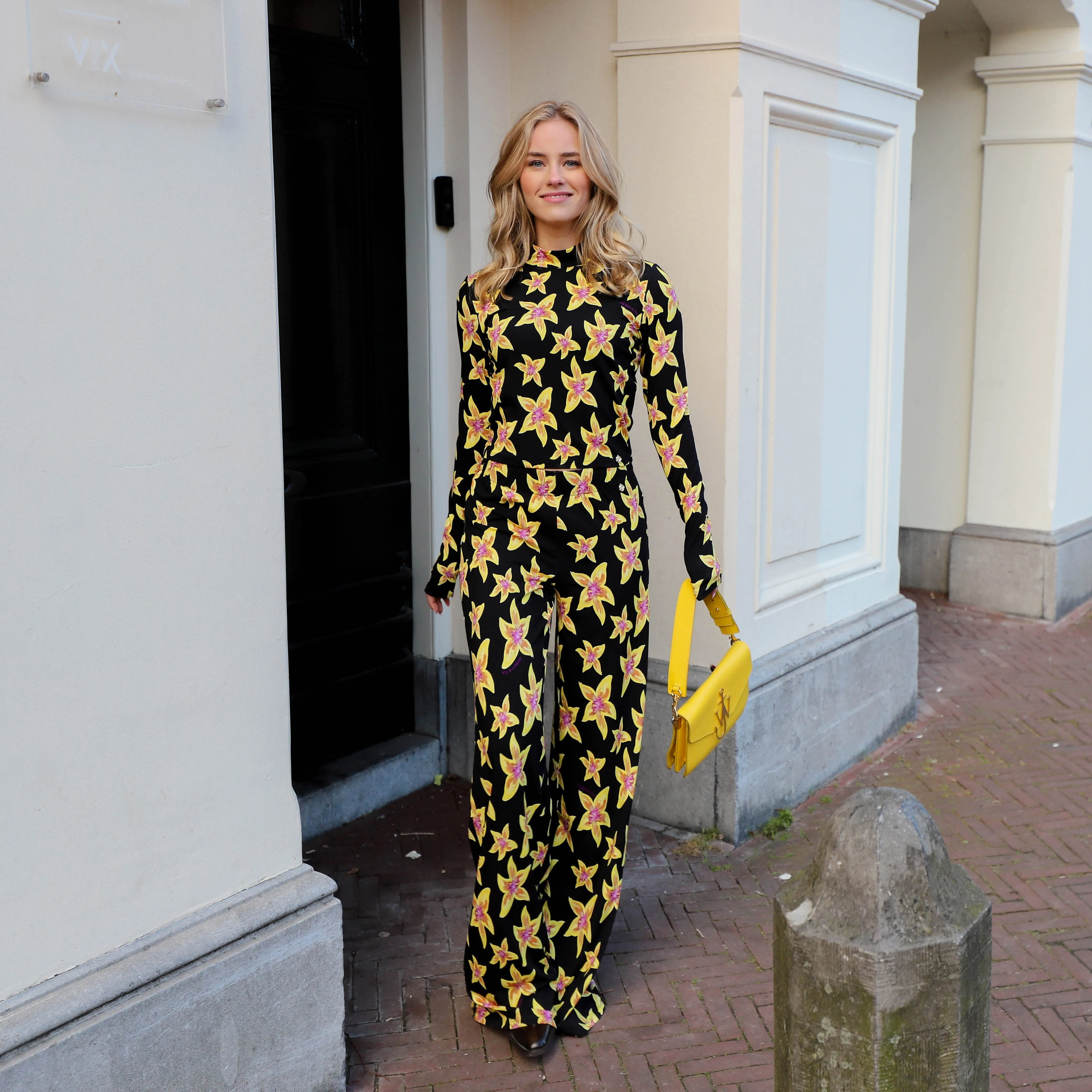 Harper & Yve Jane pants cheeky flower yellow