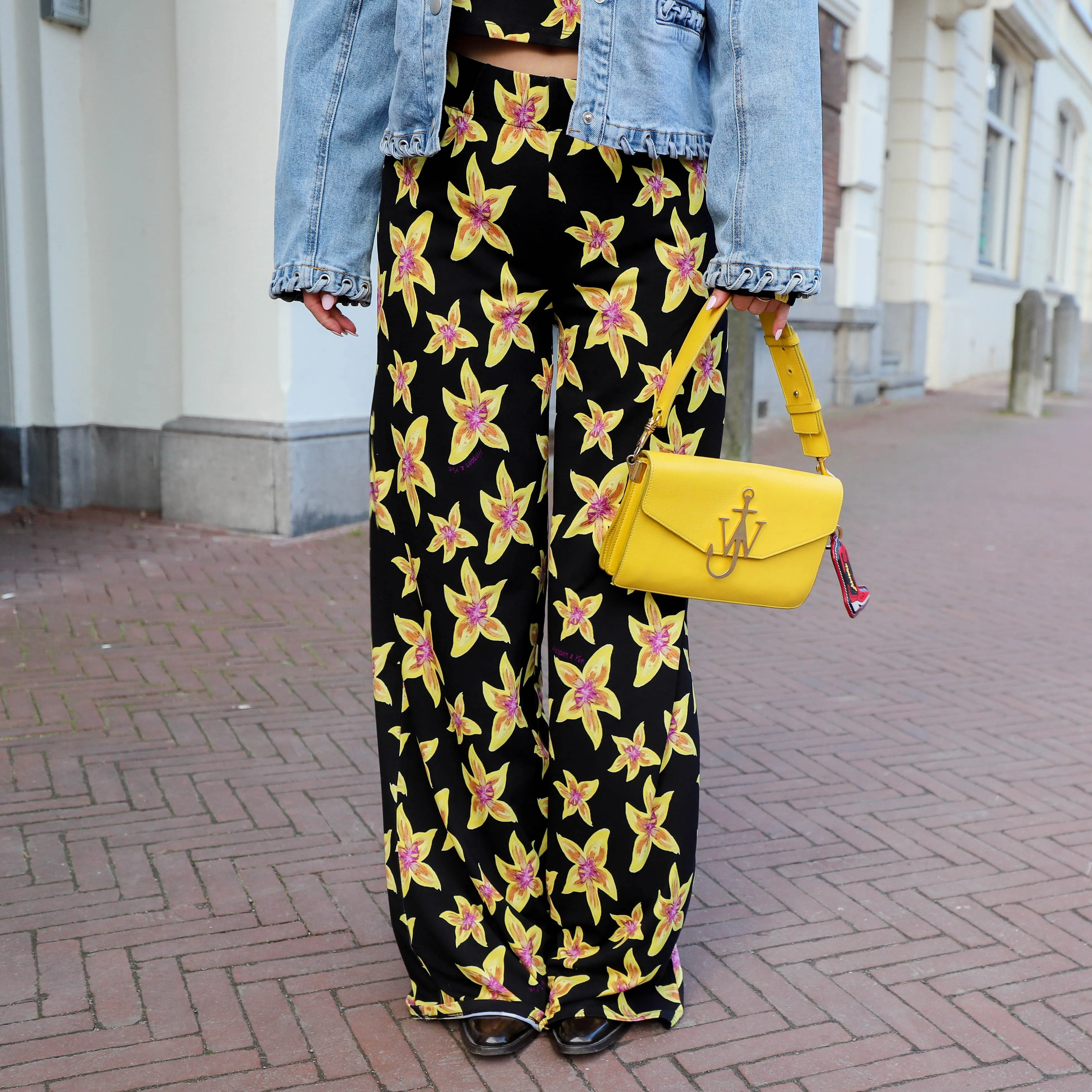 Harper & Yve Jane pants cheeky flower yellow