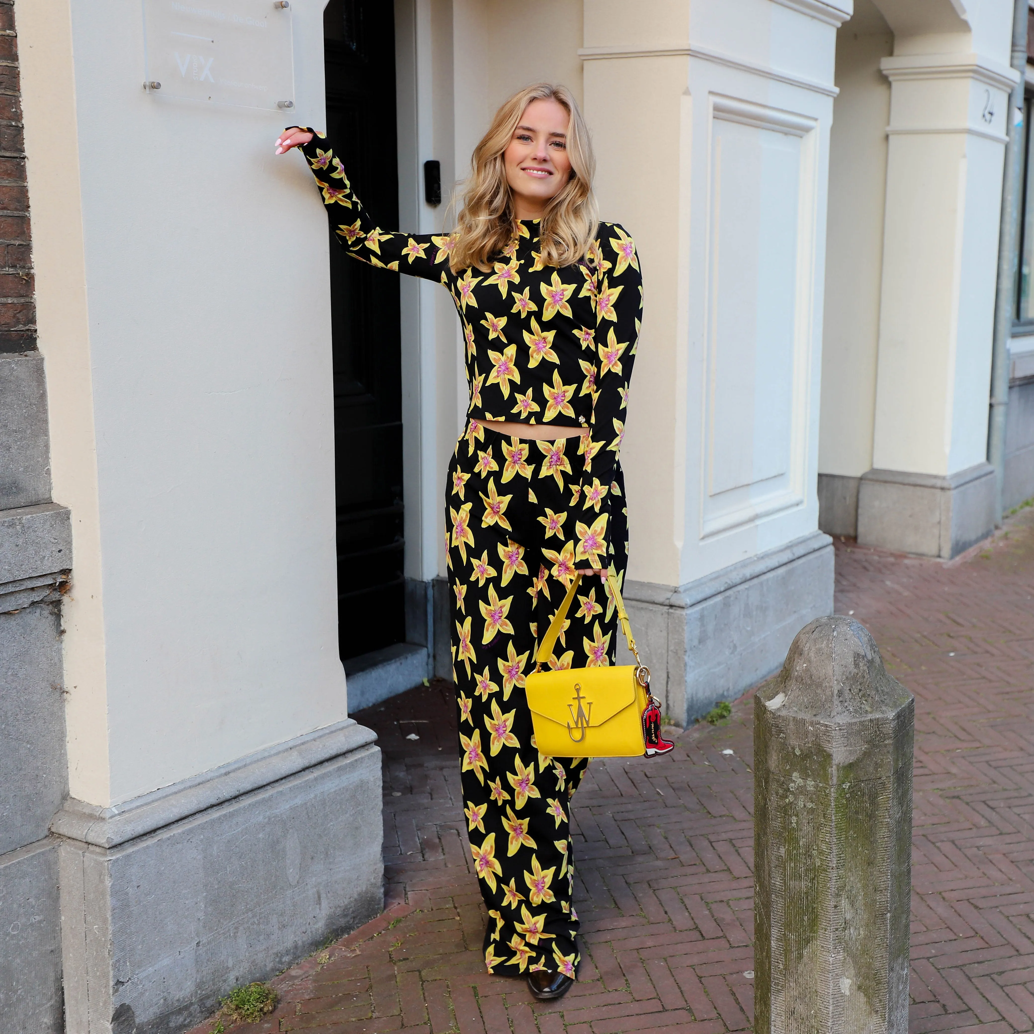 Harper & Yve Jane pants cheeky flower yellow