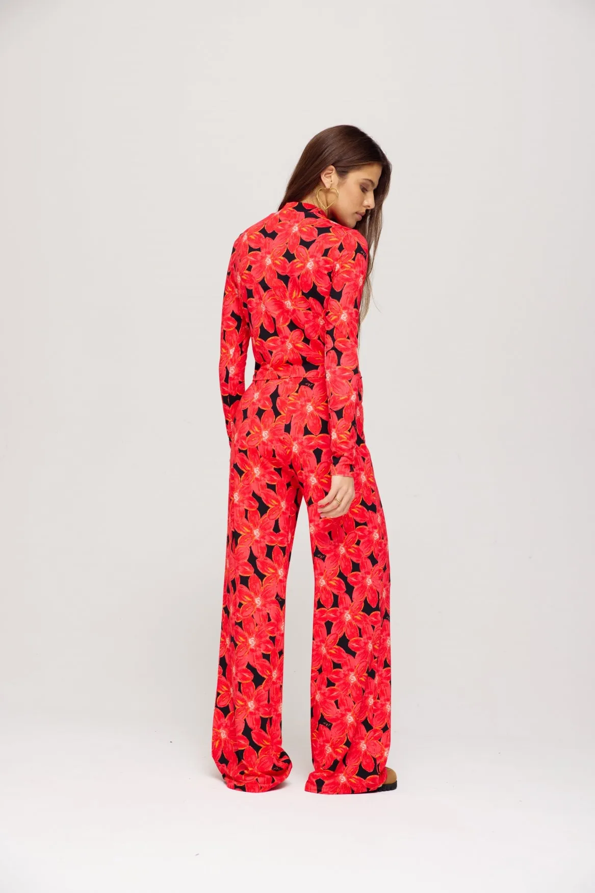 Harper & Yve Jeff top spicy red