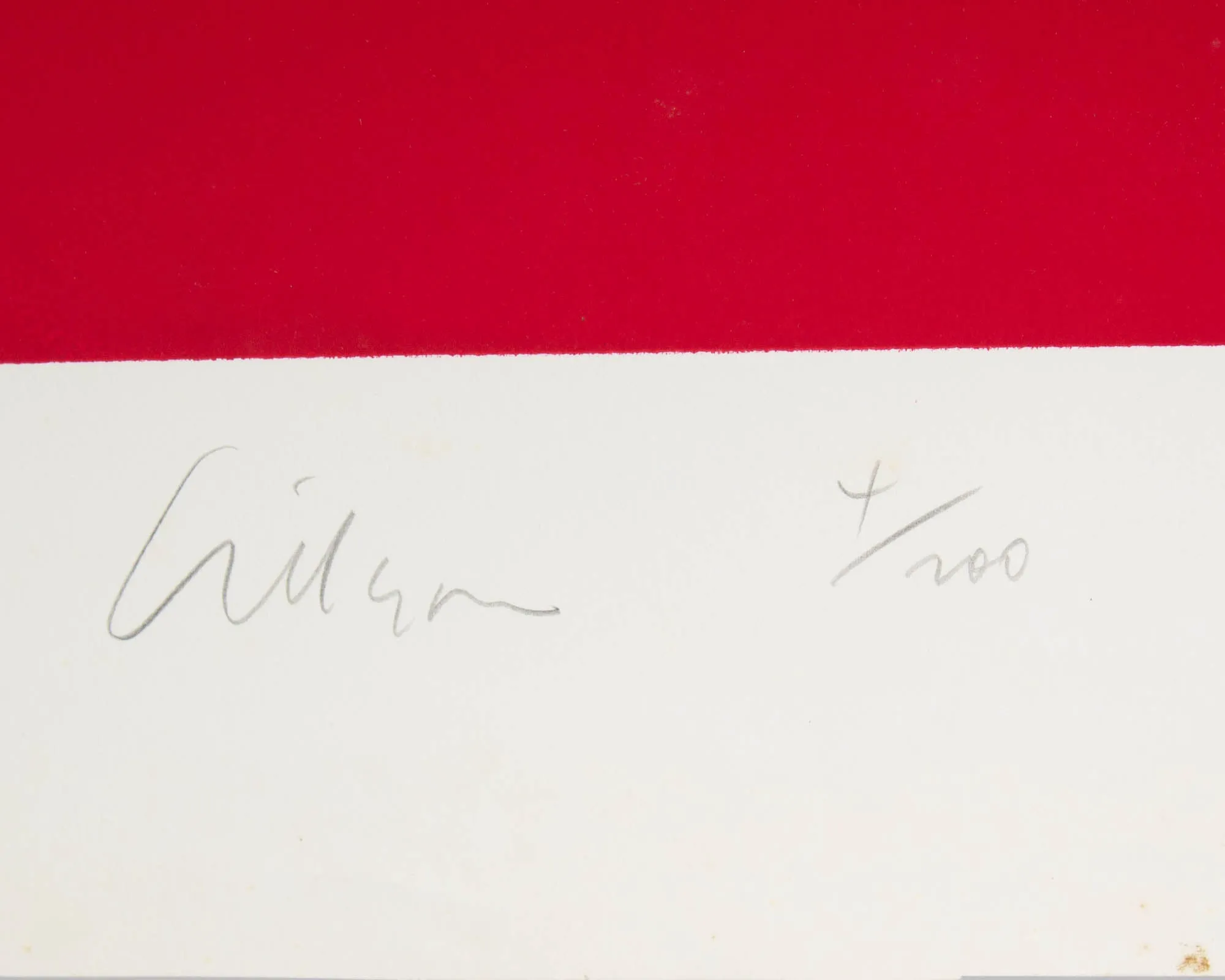 Harry Hilson Signed 1973 “Structure Series #45” Abstract Serigraph Print