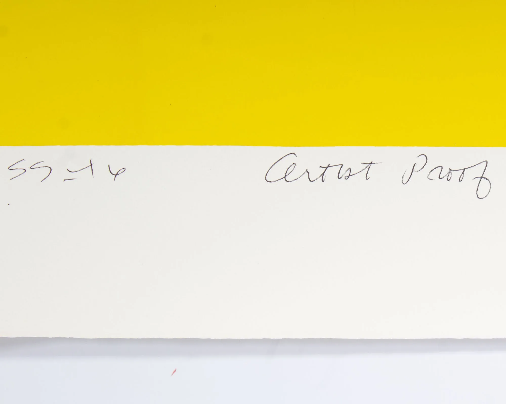 Harry Hilson Signed 1973 Structure Series Artist’s Proof Serigraph