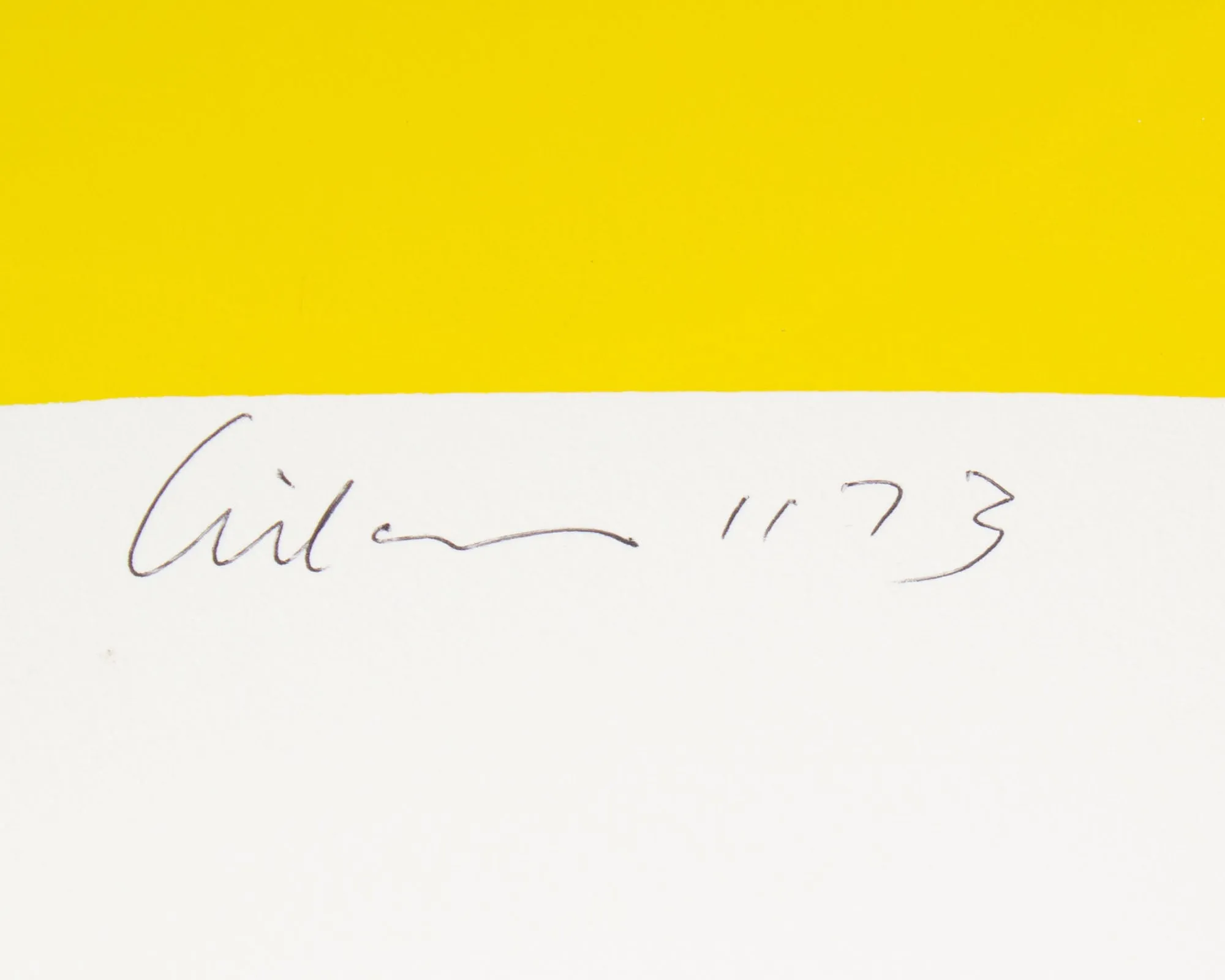 Harry Hilson Signed 1973 Structure Series Artist’s Proof Serigraph