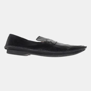 Helmut Lang Lizard embossed Loafers