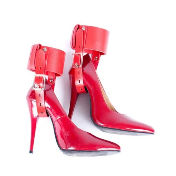 High Heels Locking Belt Strap Ankle Cuff