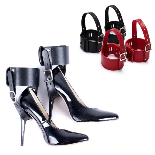 High Heels Locking Belt Strap Ankle Cuff