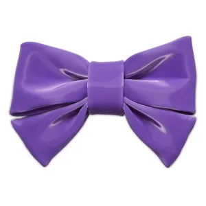 Hyper Purple Bow Jibbitz