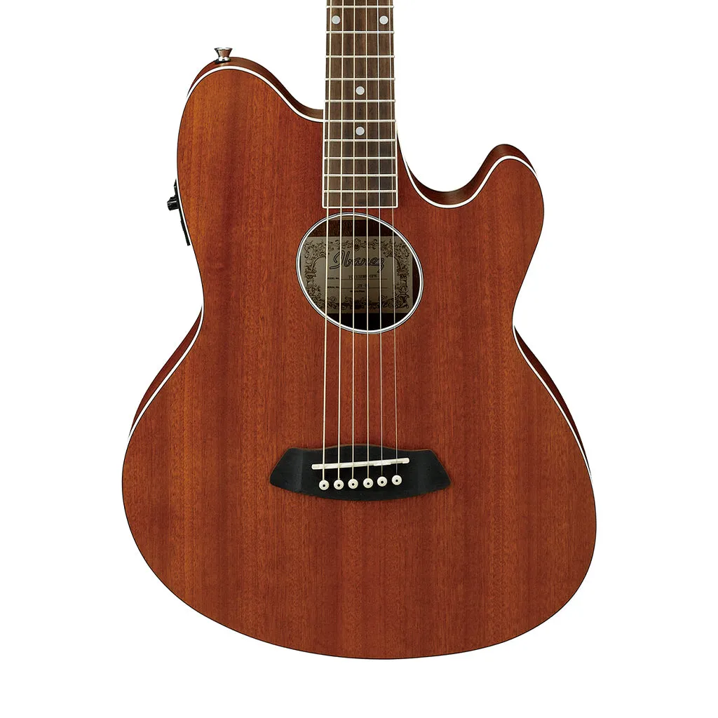 Ibanez TCY12E-OPN Acoustic Guitar, Open Pore Natural