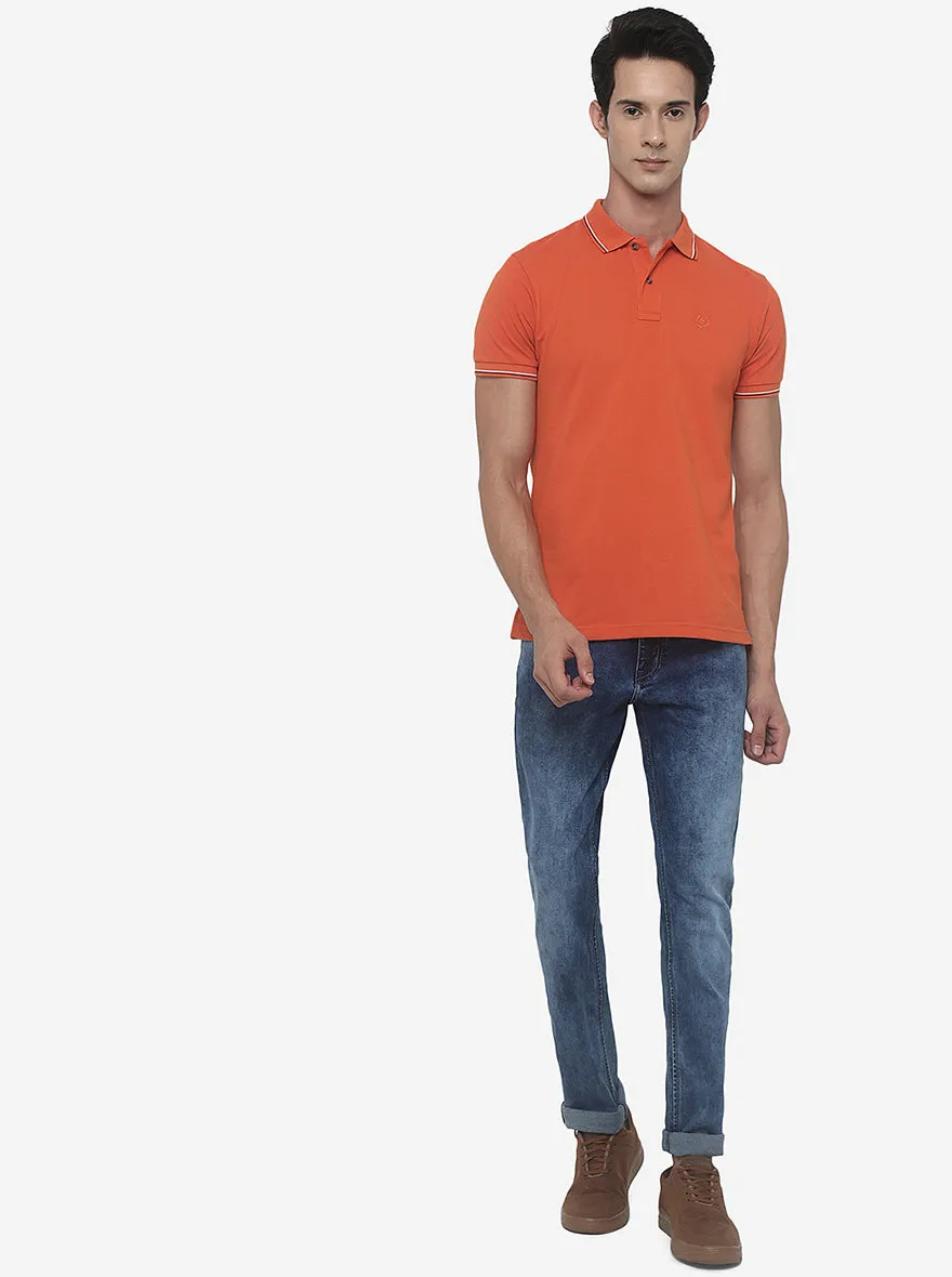 Ice Blue Washed Slim Fit Jeans | JadeBlue