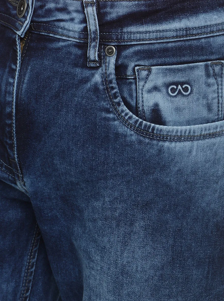 Ice Blue Washed Slim Fit Jeans | JadeBlue
