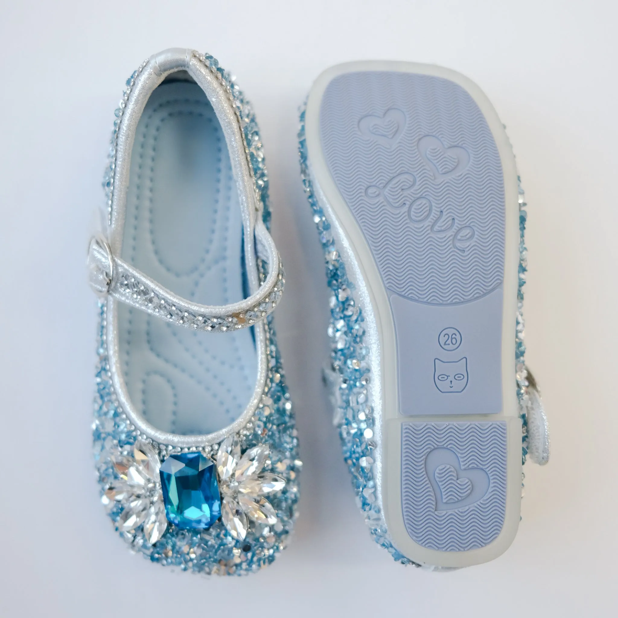 Ice Queen Rhinestone Mary Jane
