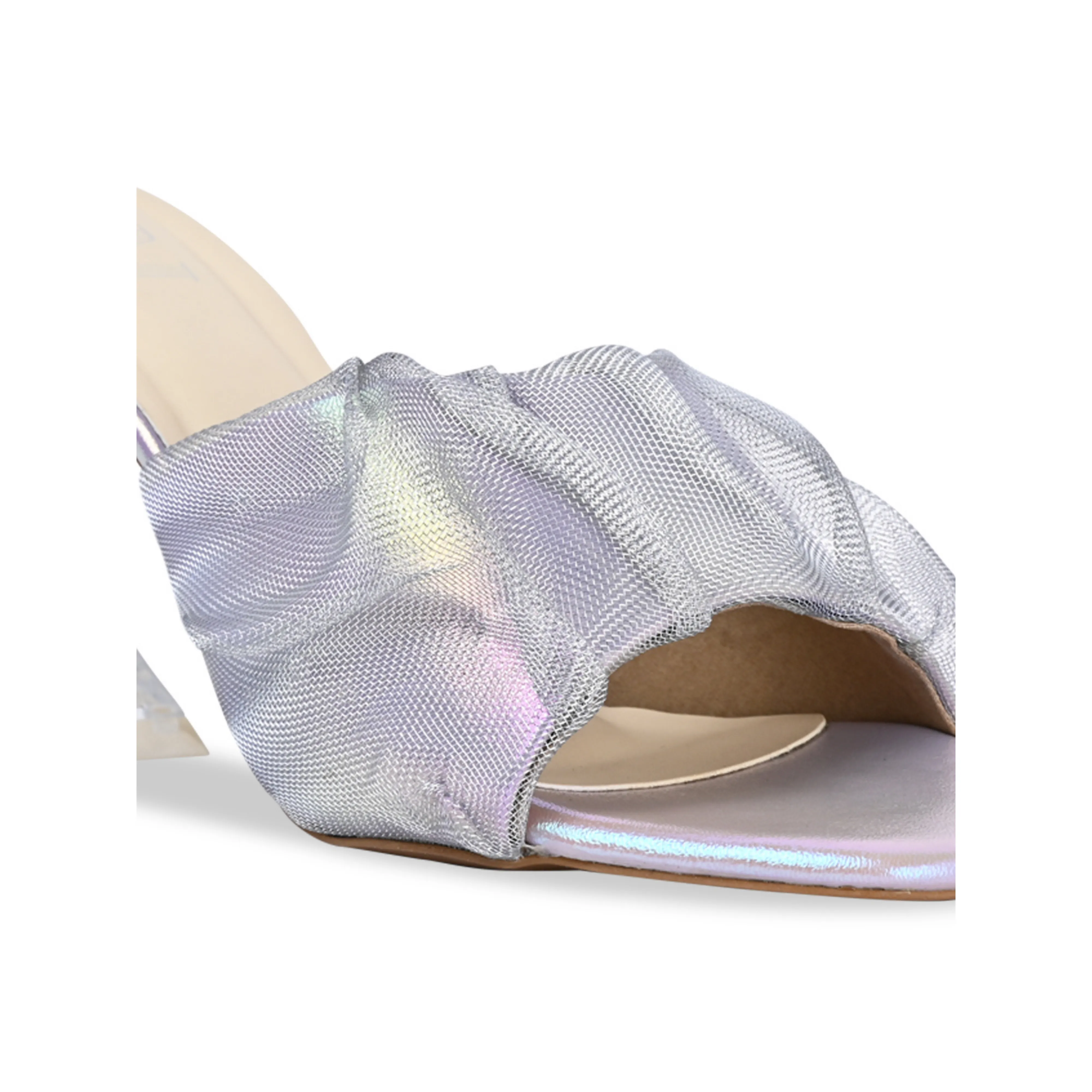 Illusion Mesh Heel