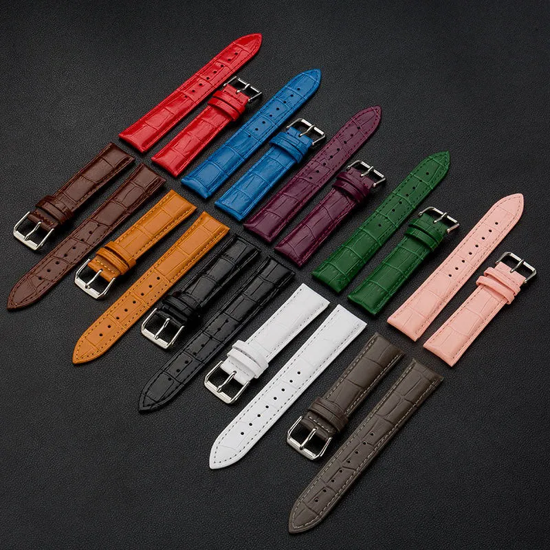 INSTOCK-High quality genuine leather watch strap