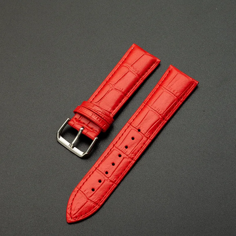 INSTOCK-High quality genuine leather watch strap