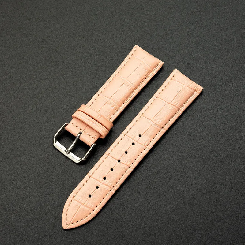 INSTOCK-High quality genuine leather watch strap